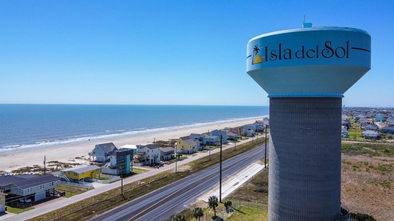 One-Of-A-Kind Beach Home With Lounge Bar Game Room Galveston Esterno foto